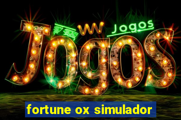 fortune ox simulador